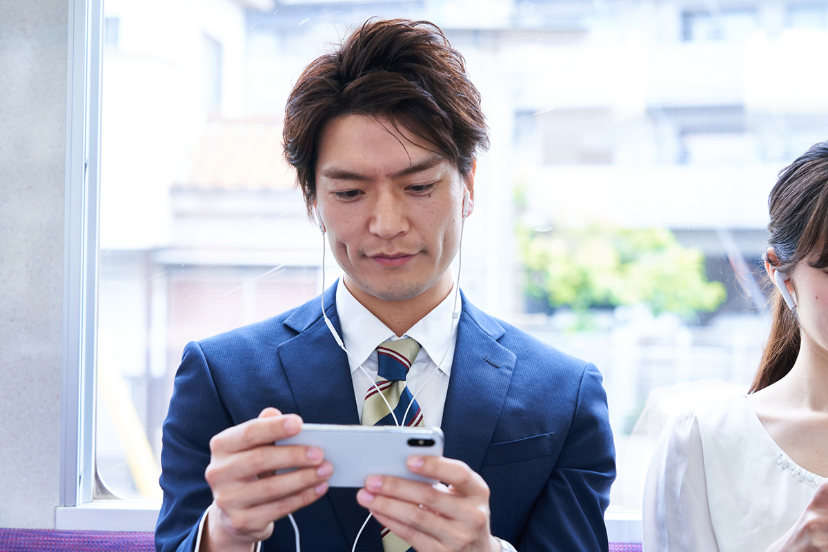 スキマ時間での利用イメージ